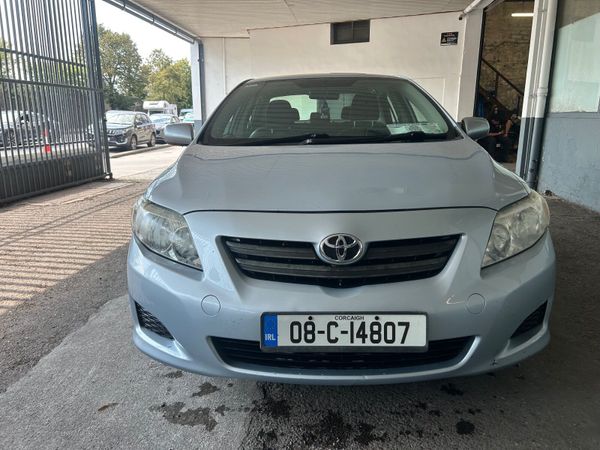 Toyota Corolla Saloon, Petrol, 2008, Blue
