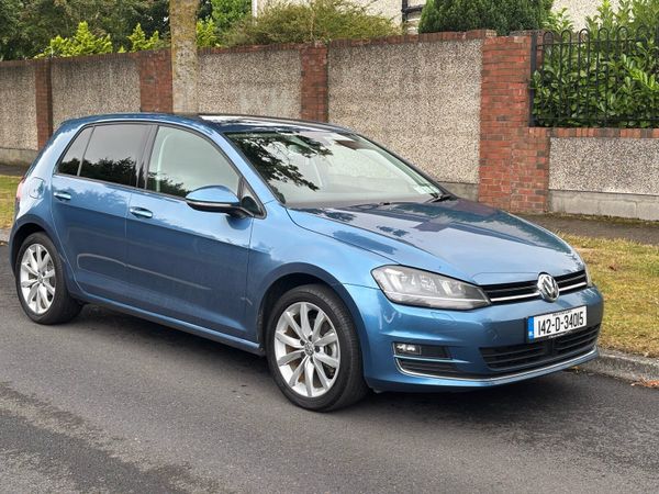 Volkswagen Golf Hatchback, Petrol, 2014, Blue