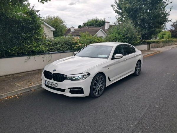 BMW 5-Series Saloon, Diesel, 2018, White