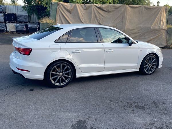Audi A3 Saloon, Petrol, 2017, White
