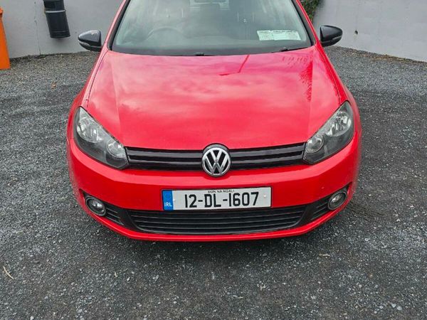 Volkswagen Golf Estate, Diesel, 2012, Red
