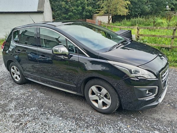 Peugeot 3008 SUV, Diesel, 2014, Black