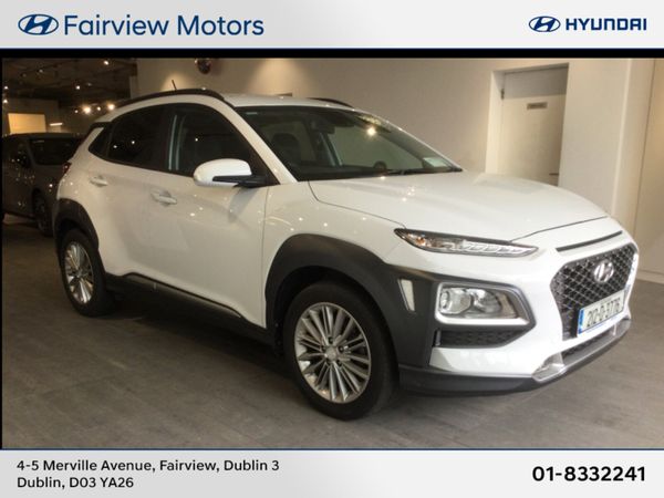 Hyundai KONA SUV, Petrol, 2021, White