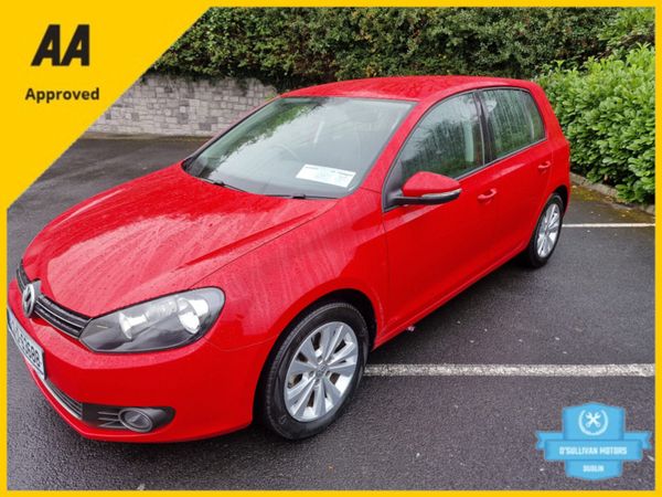 Volkswagen Golf Hatchback, Petrol, 2012, Red