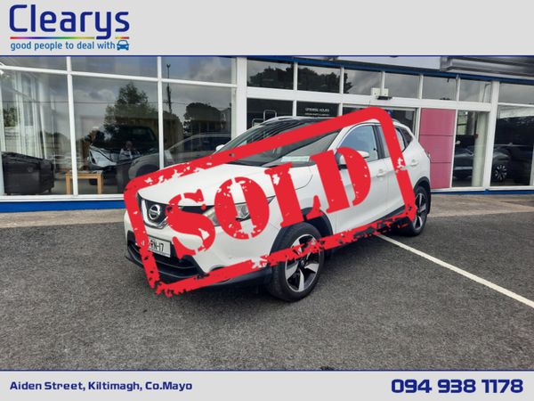 Nissan Qashqai MPV, Diesel, 2017, White