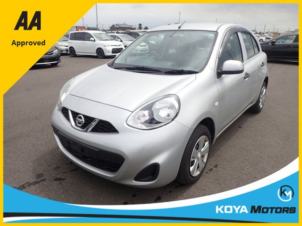 Nissan March Hatchback, Petrol, 2019, Silver