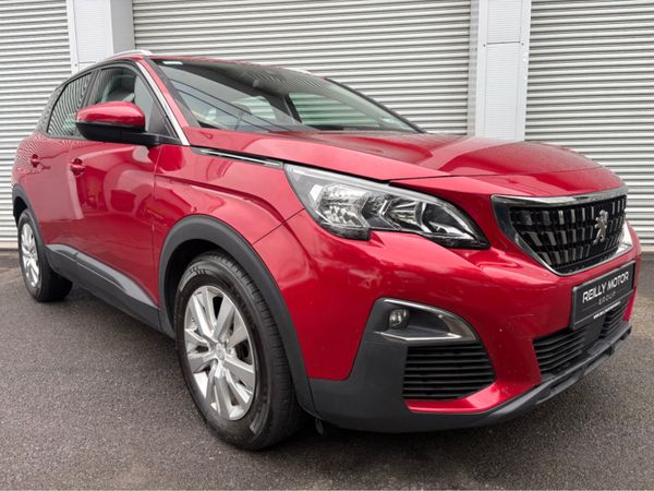 Peugeot 3008 SUV, Diesel, 2018, Red