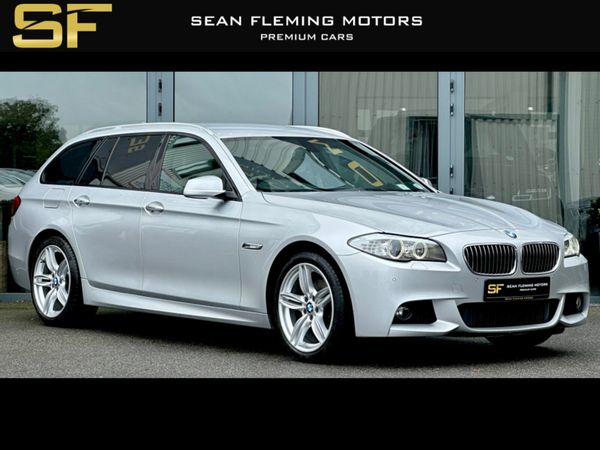 BMW 5-Series Estate, Diesel, 2013, Silver