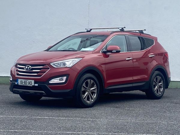 Hyundai Santa Fe SUV, Diesel, 2015, Red