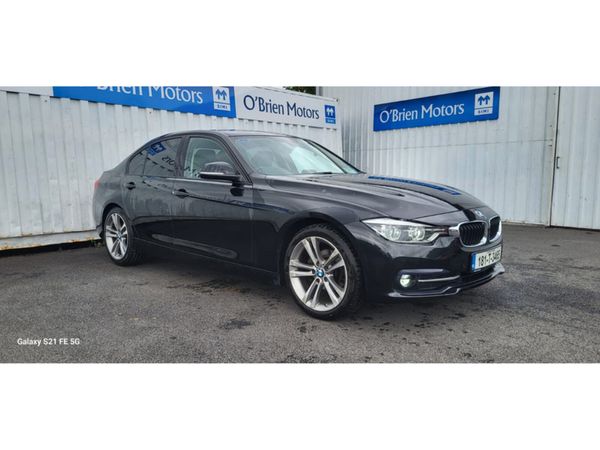 BMW 3-Series Saloon, Diesel, 2018, Black