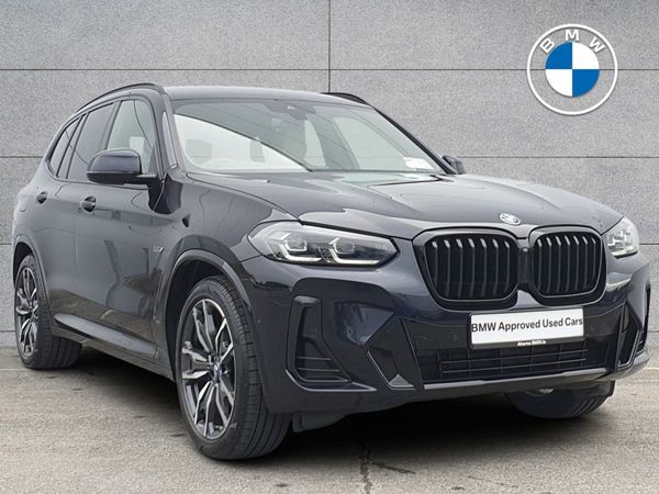 BMW X3 SUV, Petrol Plug-in Hybrid, 2022, Black