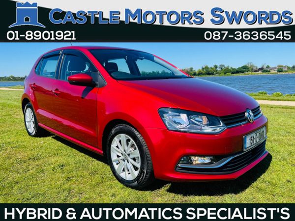 Volkswagen Polo Hatchback, Petrol, 2016, Red