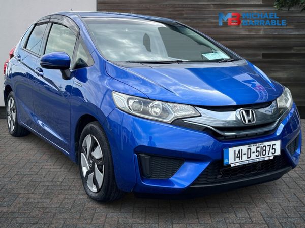 Honda Fit Hatchback, Petrol Hybrid, 2014, Blue