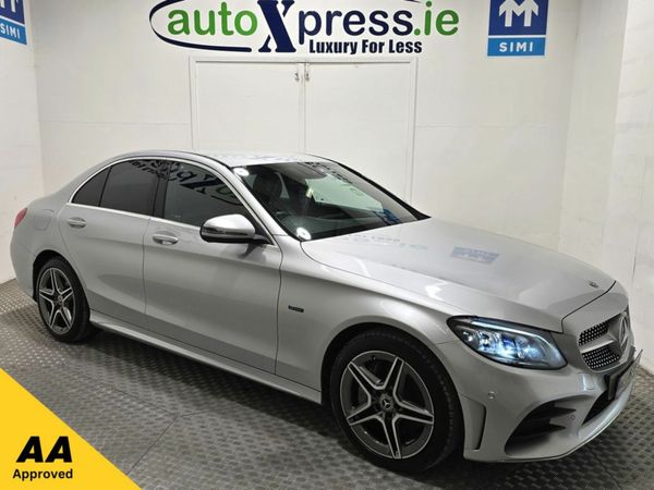 Mercedes-Benz C-Class Saloon, Diesel Plug-in Hybrid, 2021, Silver