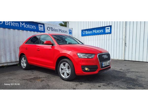 Audi Q3 Estate, Diesel, 2014, Red
