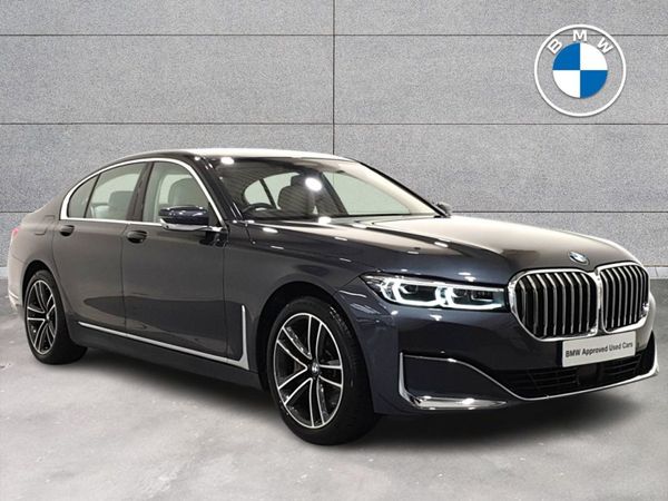 BMW 7-Series Saloon, Petrol Plug-in Hybrid, 2020, Grey
