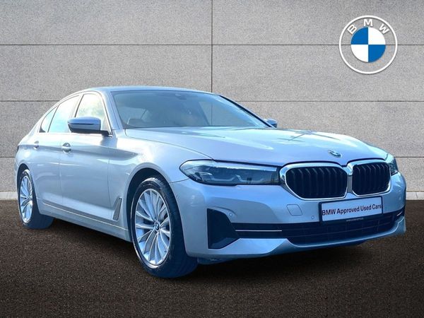 BMW 5-Series Saloon, Diesel, 2021, Silver