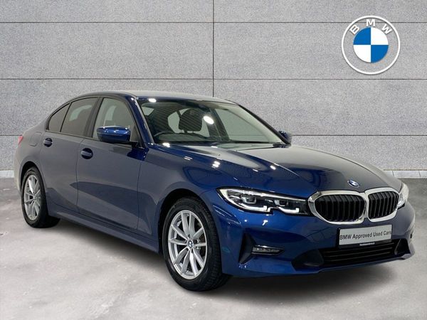 BMW 3-Series Saloon, Diesel Hybrid, 2022, Blue