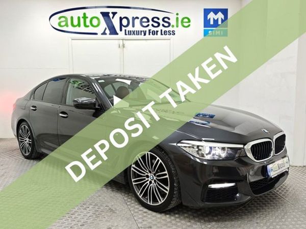 BMW 5-Series Saloon, Diesel, 2017, Grey