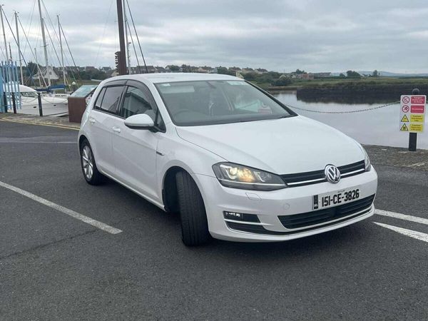 Volkswagen Golf Hatchback, Petrol, 2015, White