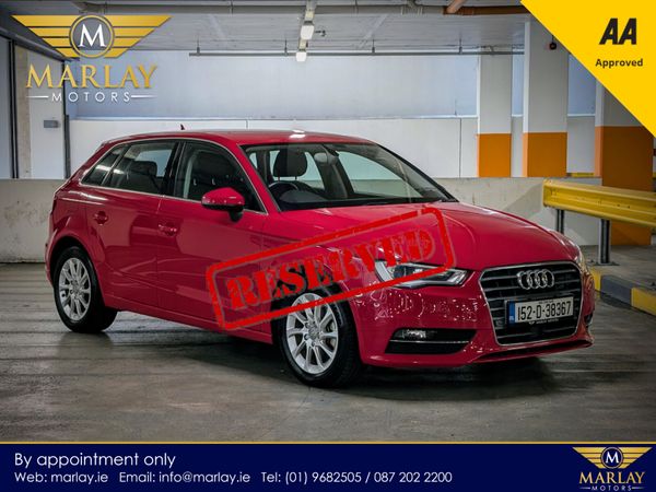 Audi A3 Hatchback, Petrol, 2015, Red