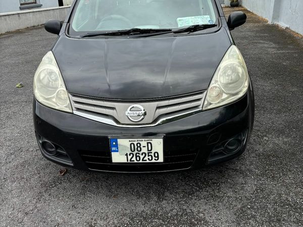 Nissan Note MPV, Petrol, 2008, Black
