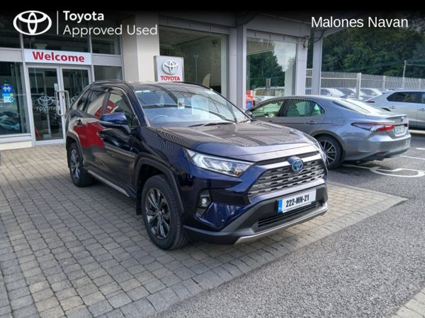 Toyota RAV4 SUV, Petrol Hybrid, 2022, Blue