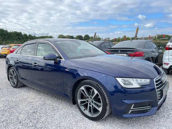 Audi A4 Saloon, Diesel, 2019, Blue