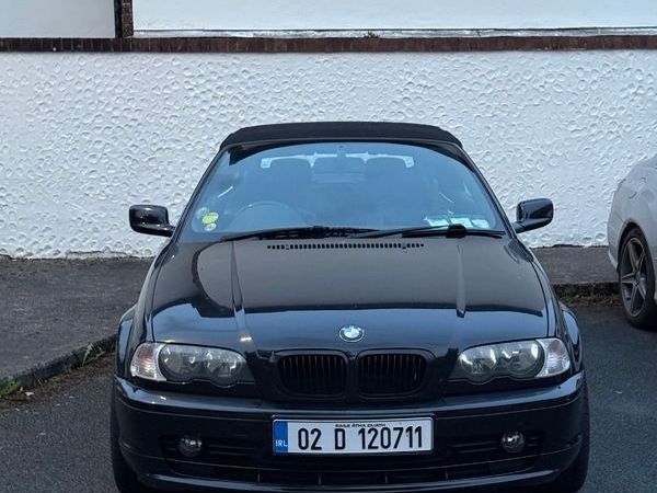BMW 3-Series Convertible, Petrol, 2002, Black