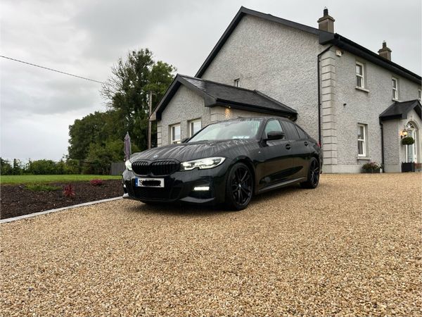 BMW 3-Series Saloon, Petrol, 2019, Black