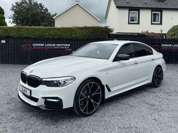 BMW 5-Series Saloon, Diesel, 2018, White