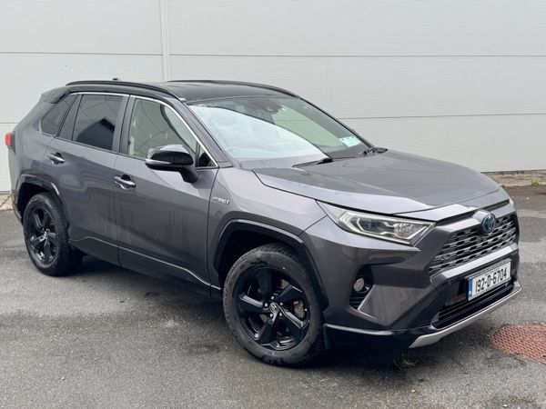 Toyota RAV4 SUV, Petrol Hybrid, 2019, Grey