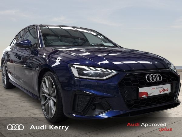 Audi A4 Saloon, Diesel, 2021, Blue