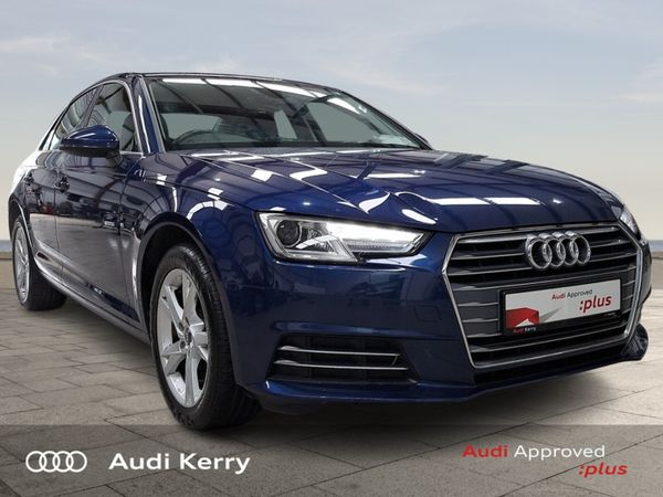 Audi A4 Saloon, Petrol, 2018, Blue
