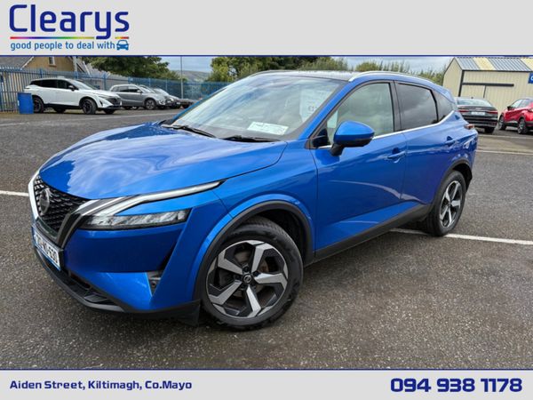 Nissan Qashqai MPV, Petrol Hybrid, 2021, Blue