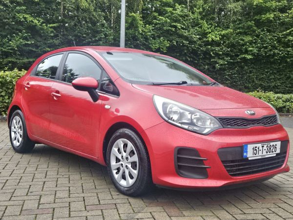 Kia Rio Hatchback, Petrol, 2015, Red