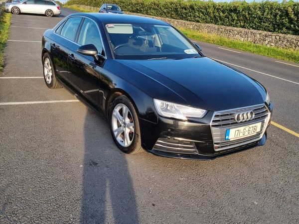 Audi A4 Saloon, Diesel, 2017, Black