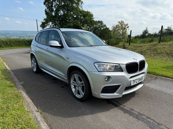 BMW X3 SUV, Diesel, 2012, Silver