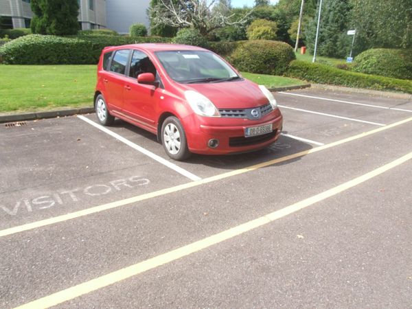 Nissan Note MPV, Petrol, 2008, Red