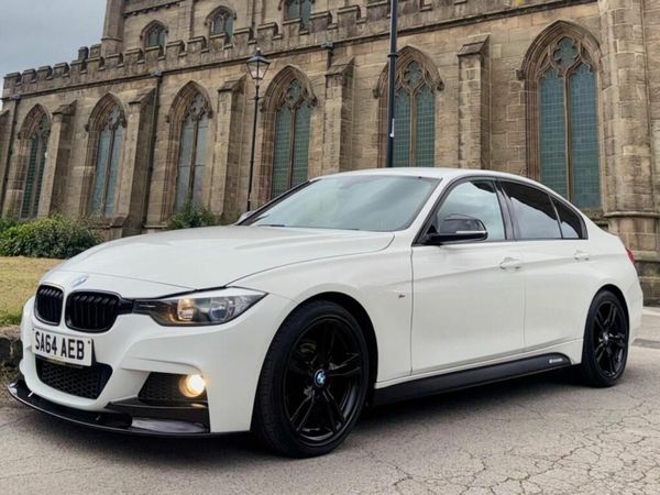 BMW 3-Series Saloon, Diesel, 2015, White