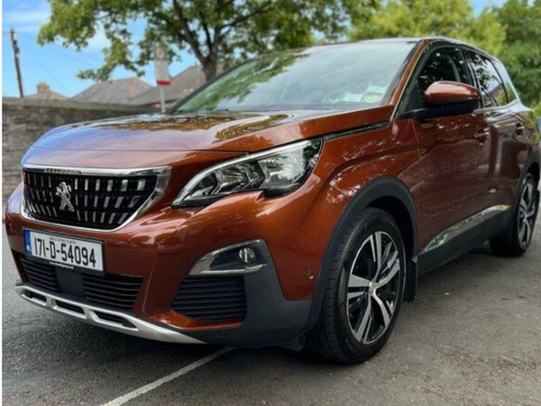 Peugeot 3008 SUV, Diesel, 2017, Red