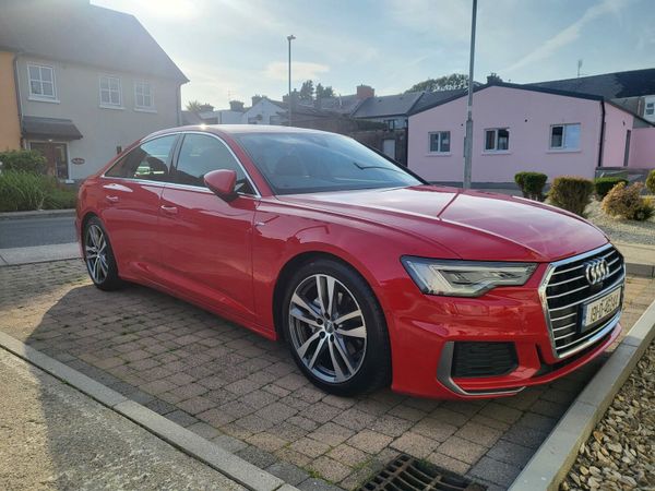 Audi A6 Saloon, Diesel, 2019, Red