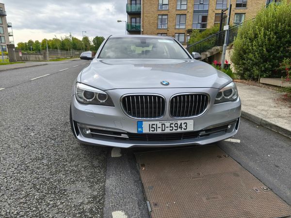 BMW 7-Series Saloon, Diesel, 2015, Silver