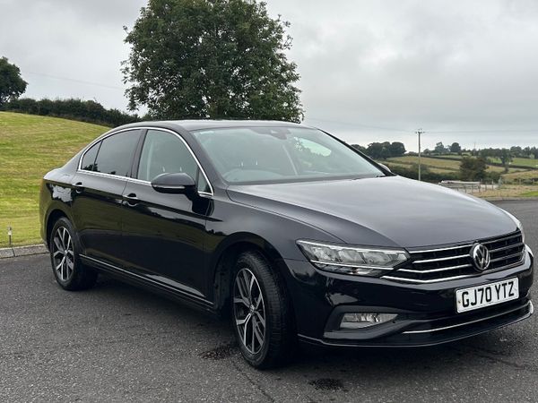 Volkswagen Passat Saloon, Diesel, 2020, Black
