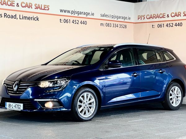 Renault Megane Estate, Diesel, 2018, Blue