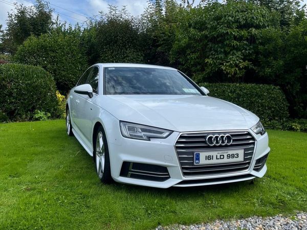 Audi A4 Saloon, Diesel, 2016, White