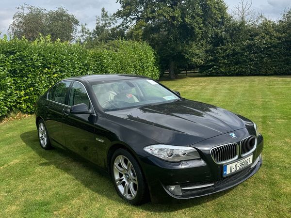 BMW 5-Series Saloon, Diesel, 2011, Black