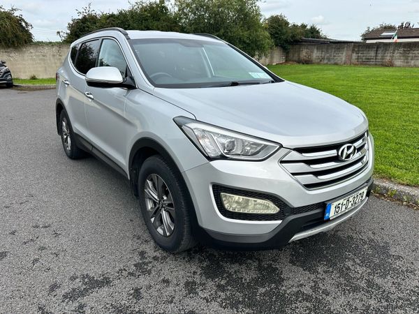 Hyundai Santa Fe SUV, Diesel, 2015, Silver
