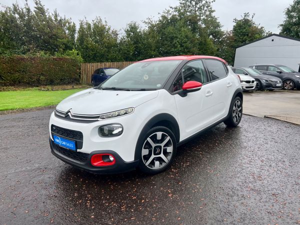 Citroen C3 Hatchback, Petrol, 2017, White