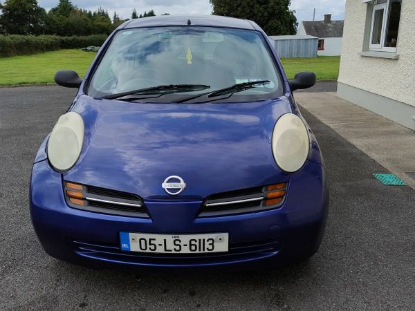 Nissan Micra Hatchback, Petrol, 2005, Blue